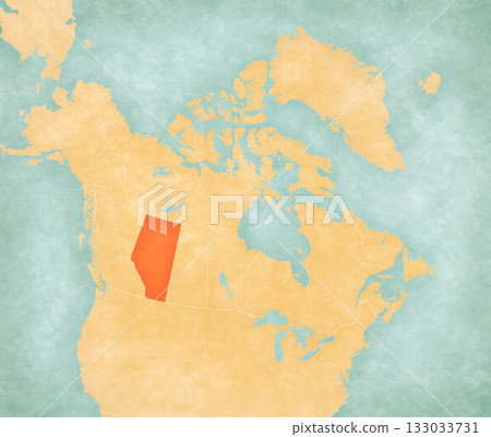 Map of Canada - Alberta Map of Canada - Alberta 133033731