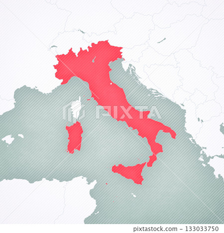Map of Italy Map of Italy 133033750