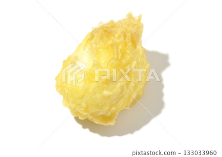 Egg tempura photographed alone on a white background 133033960