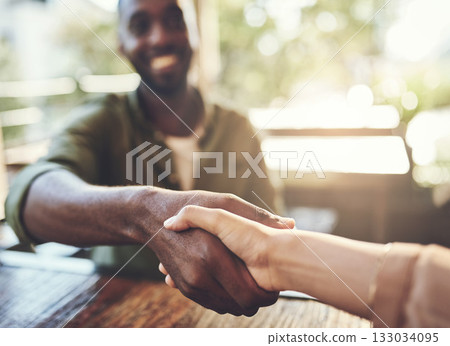 Shaking hands, people and coffee shop with remote work deal and thank you hand sign. Diversity, cafe and restaurant with business partnership with meeting greeting and handshake of freelancer Shaking hands, people and coffee shop with remote work deal and thank you hand sign. Diversity, cafe and restaurant with business partnership with meeting greeting and handshake of freelancer 133034095