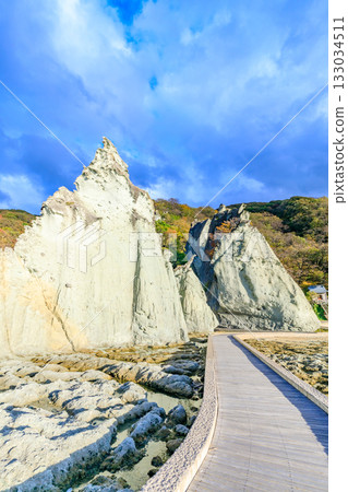 Hotokegaura in autumn, Shimokita District, Aomori Prefecture Hotokegaura in autumn, Shimokita District, Aomori Prefecture 133034511