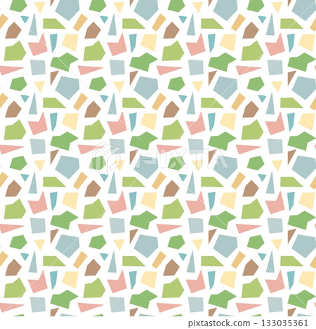 seamless pattern with hand drawn circles 133035361