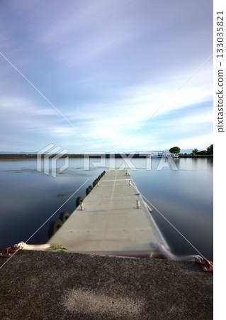 Hikone City: Lake Biwa scenery Hikone City: Lake Biwa scenery 133035821