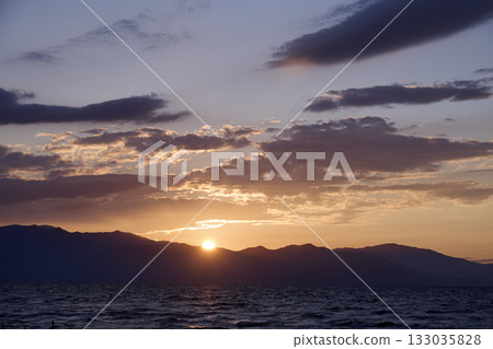 彥根市:琵琶湖風景 彥根市:琵琶湖風景 133035828