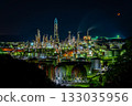 從山上看到的工廠夜景 133035956