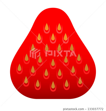 紅草莓插畫 133037772