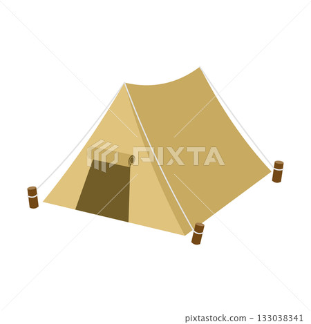 米色露營帳篷 133038341