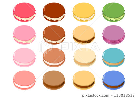 Macaron set 133038532