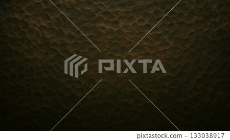 Hammered bronze metal texture 133038917