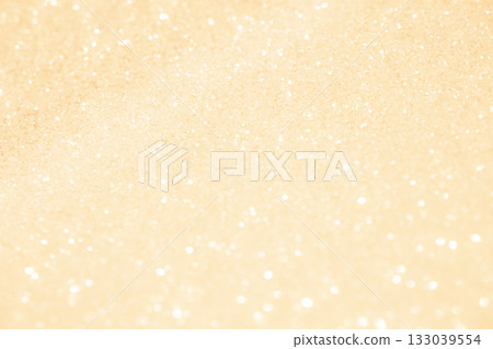 Ice yellow colored glitter background material 133039554