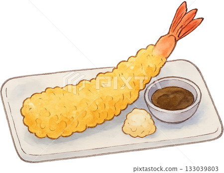 一幅線條柔和的插圖 133039803