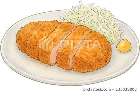 一幅線條柔和的插圖 133039806