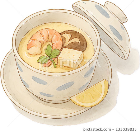 A subtle line drawing illustration 133039833