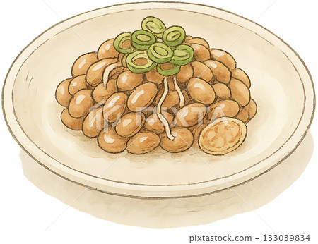 A subtle line drawing illustration 133039834