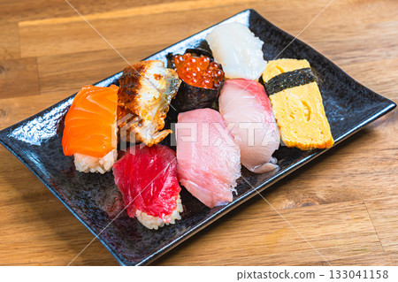 Assorted sushi Assorted sushi 133041158