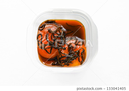 Egg yolk pickled in salted kelp 133041405