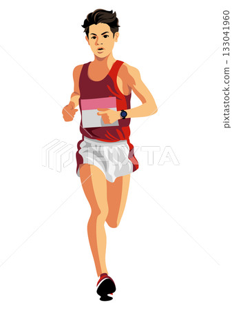Marathon runner Marathon runner 133041960