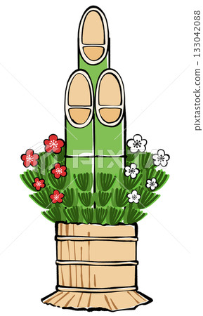 Illustration of Kadomatsu Sogi 133042088