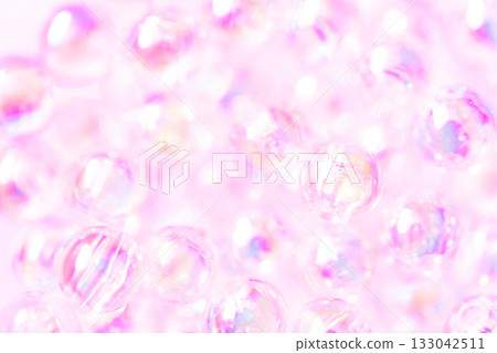 Glass balls and sparkling background material Glass balls and sparkling background material 133042511