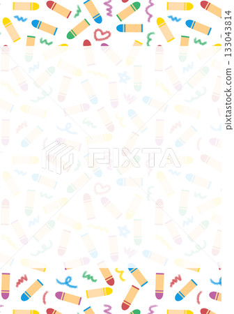 蠟筆框架 蠟筆框架 133043814