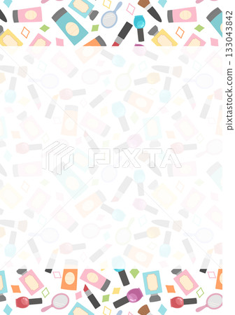 Makeup frame Makeup frame 133043842