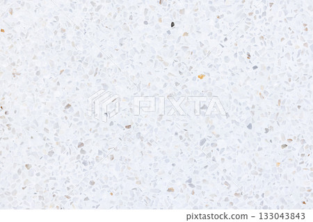 Terrazzo floor in top view suit for background. 133043843