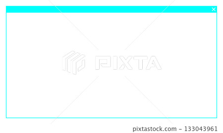 Browser screen blue 133043961