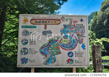 Senba Valley Guide Map 133044256