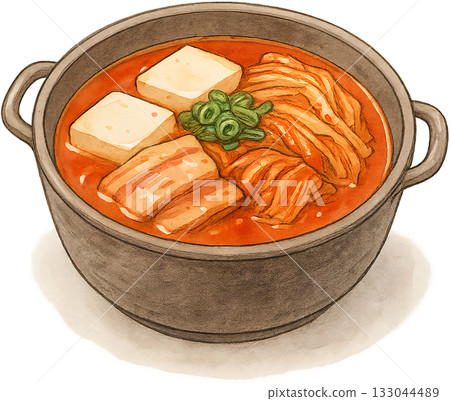 一幅線條柔和的插圖 一幅線條柔和的插圖 133044489