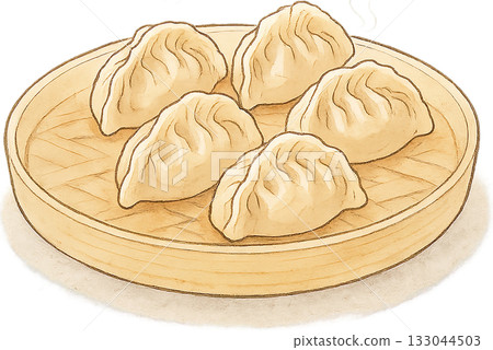 A subtle line drawing illustration 133044503