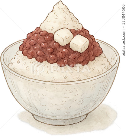 一幅線條柔和的插圖 133044506