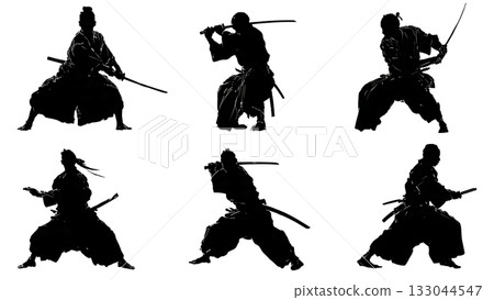 Iaijutsu Quick Draw and Re-Sheath Silhouette Motion Set 133044547