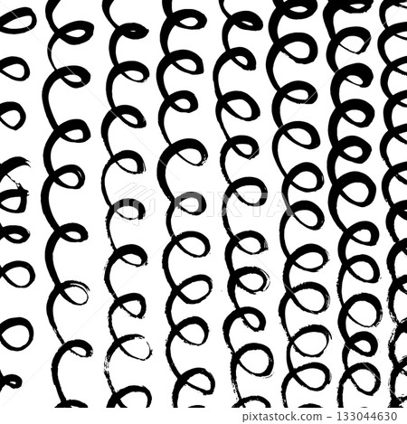 Abstract ink brush stroke background. Modern artistic texture created with expressive black brush strokes on white background. Minimalist vector illustration perfect for posters, branding, packaging Abstract ink brush stroke background. Modern artistic texture created with expressive black brush strokes on white background. Minimalist vector illustration perfect for posters, branding, packaging 133044630