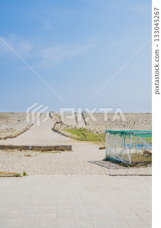 Scenery of Nakatajima Sand Dunes in Hamamatsu City (Shizuoka Prefecture) 133045267