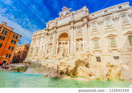 Fountain di Trevi in Rome, Italy Fountain di Trevi in Rome, Italy 133045349