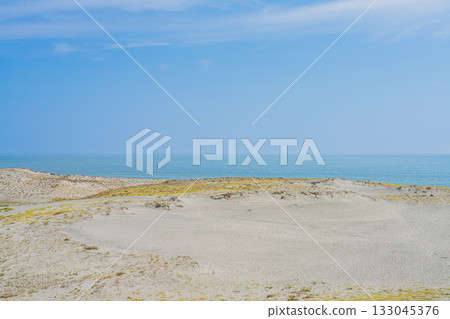 靜岡縣濱松市中田島沙丘的景色 133045376