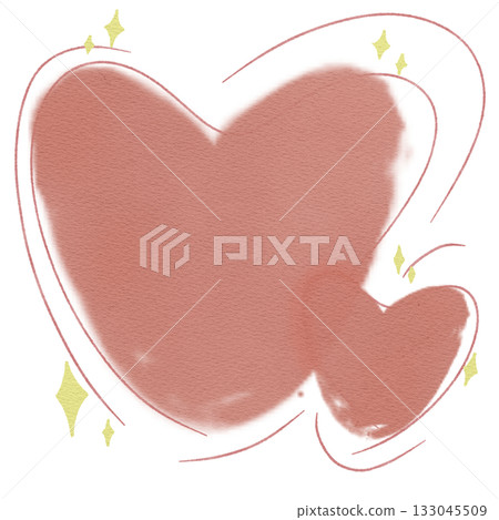 Illustration for Valentine's Day The Day of Love Envelope Heart Letters and Key Romance Graphic 133045509