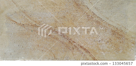 Smooth sandstone wall with layered lines for abstract nature background 133045657