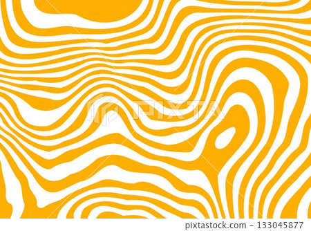 Texture of abstract curved lines, forming a psychedelic pattern in orange tones. Eps 10 Texture of abstract curved lines, forming a psychedelic pattern in orange tones. Eps 10 133045877