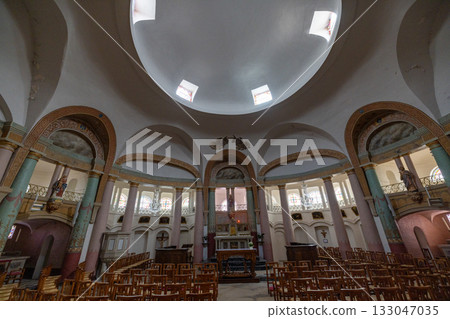 Asfeld, Church Saint-Didier, Rethel, Ardennes, Grand-Est, France, August, 28th, 2025, Vast religious Asfeld, Church Saint-Didier, Rethel, Ardennes, Grand-Est, France, August, 28th, 2025, Vast religious 133047035