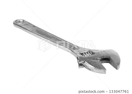 wrench isolated on white background wrench isolated on white background 133047761