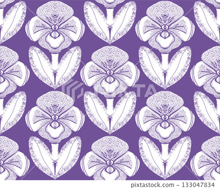 seamless pattern with butterflies seamless pattern with butterflies 133047834