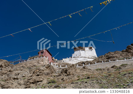 Namgyal Tsemo Monastery and Tsemo Castle in Leh, Ladakh Namgyal Tsemo Monastery and Tsemo Castle in Leh, Ladakh 133048816