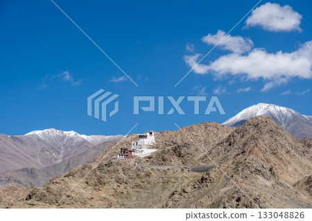 Namgyal Tsemo Monastery and Tsemo Castle in Leh, Ladakh Namgyal Tsemo Monastery and Tsemo Castle in Leh, Ladakh 133048826