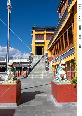 Thiksey Monastery in Ladakh, India Thiksey Monastery in Ladakh, India 133048831