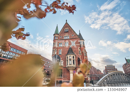 Historic Architecture in Hamburg Sandtorkai Historic Architecture in Hamburg Sandtorkai 133048907