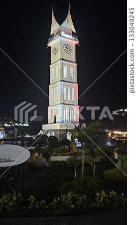this is landmark of Bukit Tinggi city named Jam Gadang this is landmark of Bukit Tinggi city named Jam Gadang 133049245