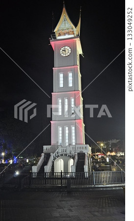this is landmark of Bukit Tinggi city named Jam Gadang this is landmark of Bukit Tinggi city named Jam Gadang 133049252