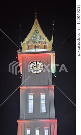 this is landmark of Bukit Tinggi city named Jam Gadang 133049255