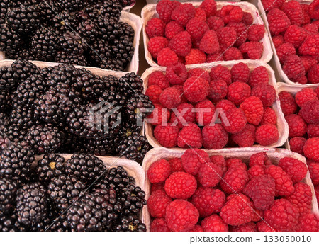 Fruit background with berry mix 133050010